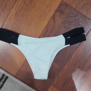 Victoria's Secret Black and White Bikini Bottom